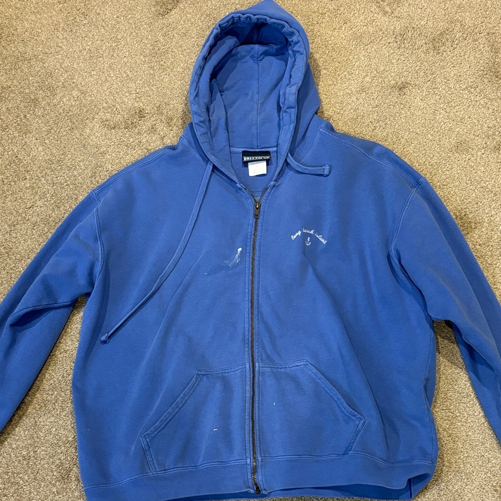 Breezin' Up Light Blue Hoodie LBI